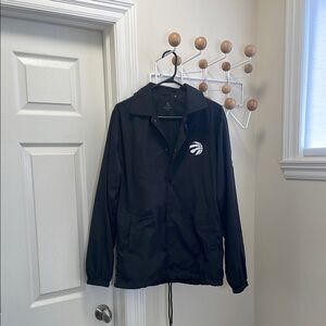 Peace Collective - NBA Toronto Raptor's North Button Down Jacket - Black - XS